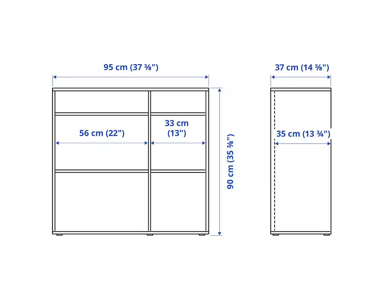 Стеллаж Вихалс 5 white ИКЕА (IKEA) изображение товара