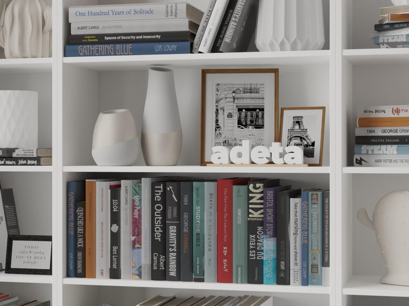 Книжный шкаф Билли 423 white ИКЕА (IKEA) изображение товара