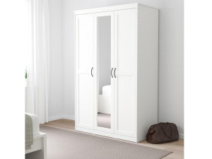 Шкаф распашной Сонгесанд 113 white ИКЕА (IKEA) Шкаф распашной Сонгесанд 113 white ИКЕА (IKEA) в Москве