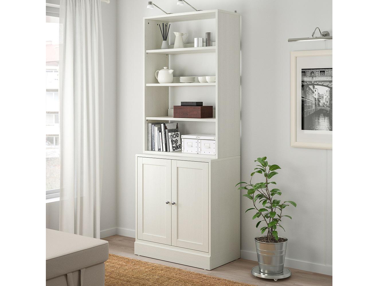 Стеллаж Хавста 213 white ИКЕА (IKEA) изображение товара