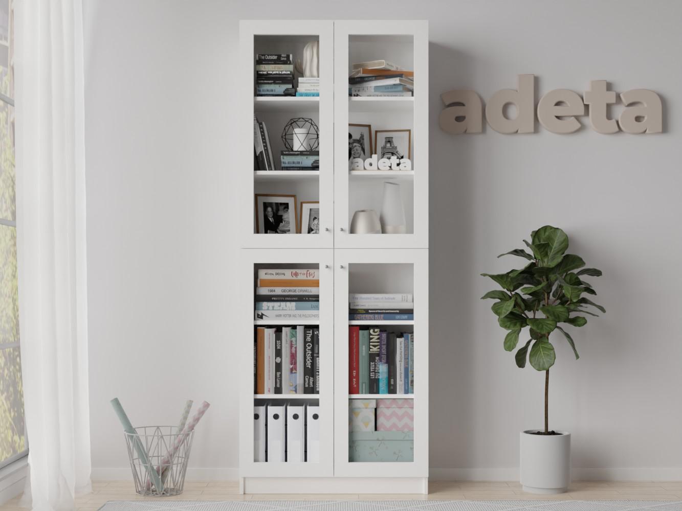 Книжный шкаф Билли 335 white ИКЕА (IKEA) изображение товара