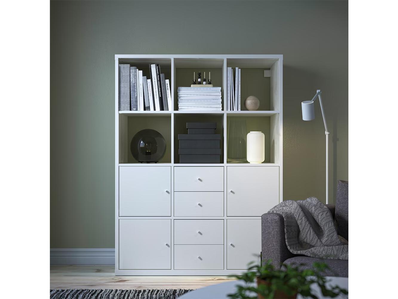 Стеллаж Каллакс 221 white ИКЕА (IKEA) изображение товара