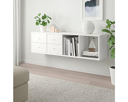 Изображение товара Стеллаж Каллакс 225 white ИКЕА (IKEA) на сайте adeta.ru