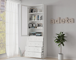 Изображение товара Книжный шкаф Билли 319 white ИКЕА (IKEA) на сайте adeta.ru