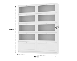 Изображение товара Книжный шкаф Билли 376 white ИКЕА (IKEA) на сайте adeta.ru